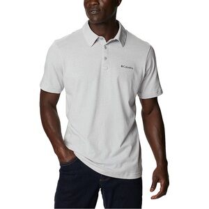 Columbia Men’s White Polo Shirt - Short Sleeve Performance